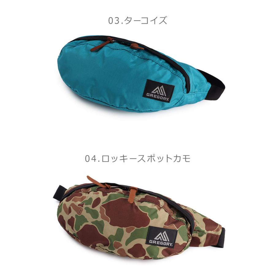 GREGORY 旧ロゴ テールランナー カモフラ 迷彩 GREGORY（グレゴリー） ウエストバッグ メンズ レディース テール