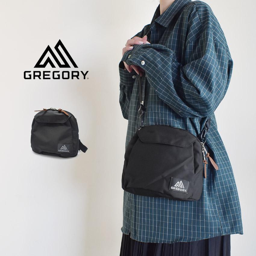 レザー ショルダーバッグ ブラック GREGORY（グレゴリー） ショルダーポーチ メンズ レディース
