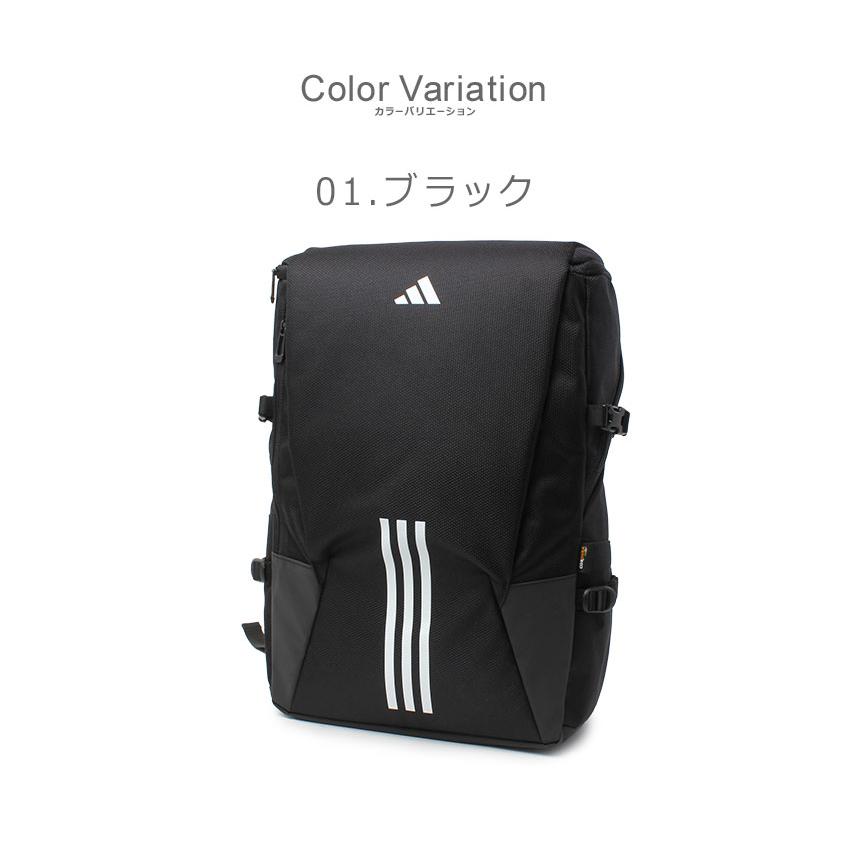 早稲田　adidas 黒 リュック・バックパック adidas 黒 リュック・バックパック - メルカリ