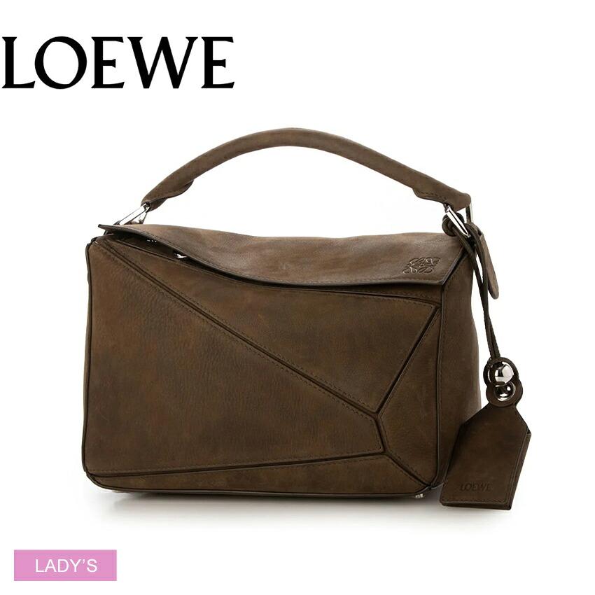 LOEWE（ロエベ） ハンドバッグ レディース フェザーライト パズル