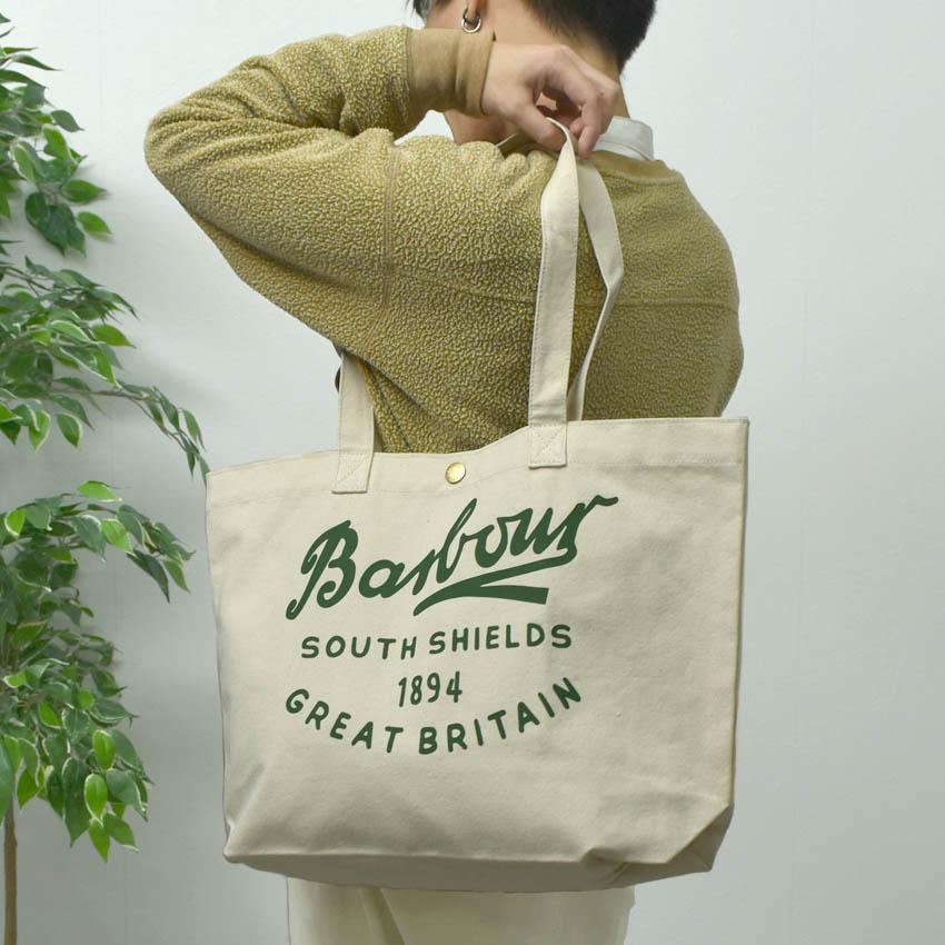 Barbour（バブアー） バッグ メンズ レディース スクリプト トート