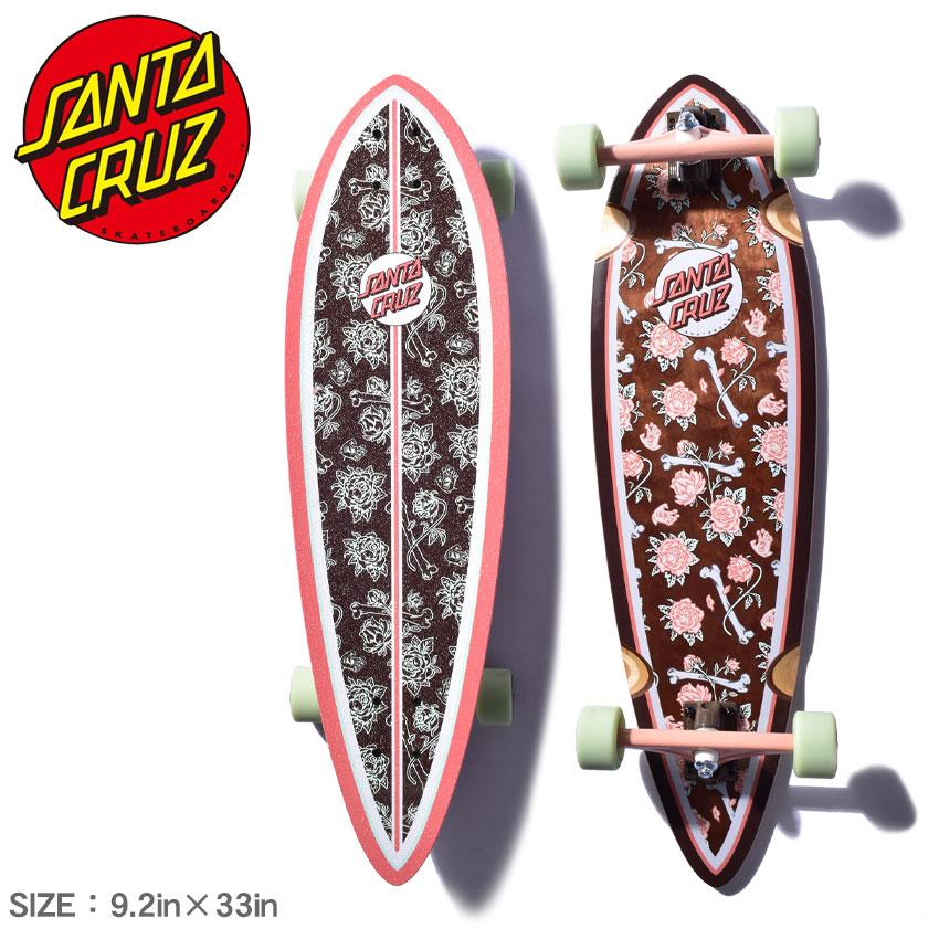 SANTA CRUZ（サンタクルーズ） スケートボード PINTAIL FLORAL DECAY