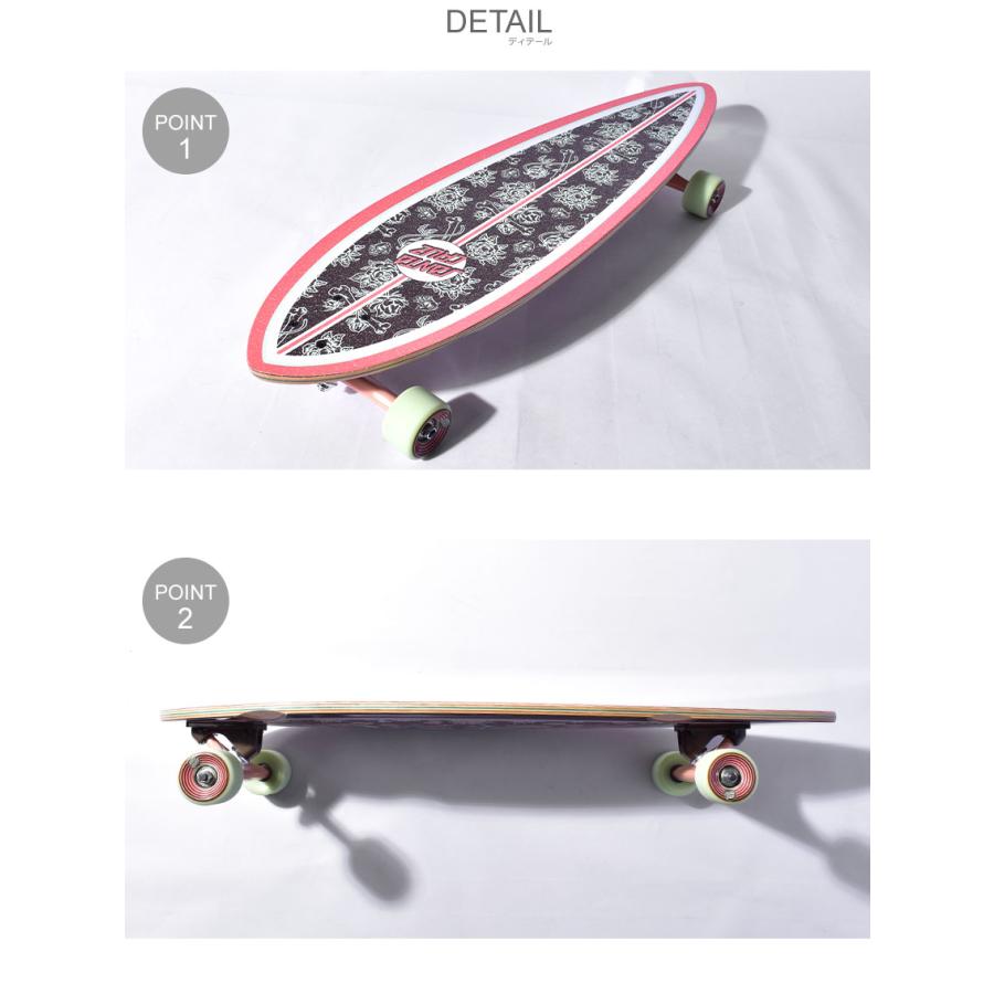 SANTA CRUZ（サンタクルーズ） スケートボード PINTAIL FLORAL DECAY