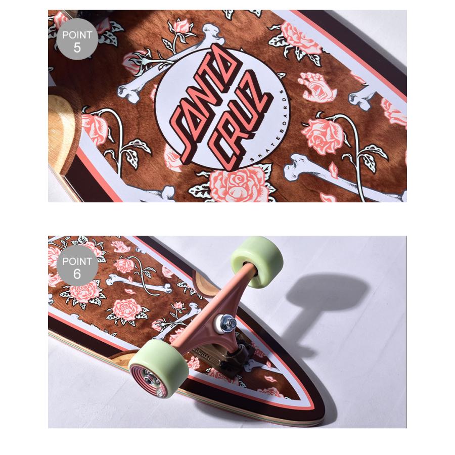 SANTA CRUZ（サンタクルーズ） スケートボード PINTAIL FLORAL DECAY