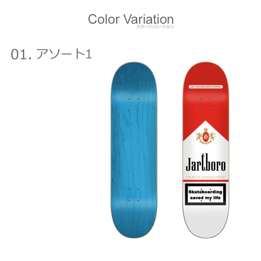 ジャート スケートボード デッキ メンズ レディース LIFE DECK JART