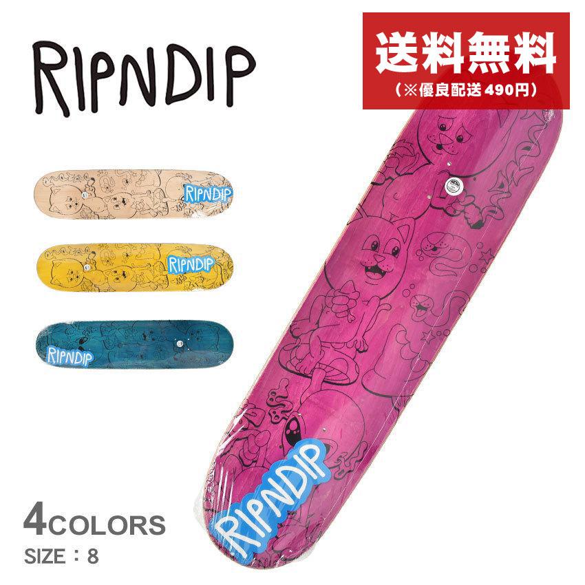 ripndip スケートボード　テーブル RIPNDIP（リップンディップ） RIPNDIP NERMZILLA BOARD(MULTI)リップン