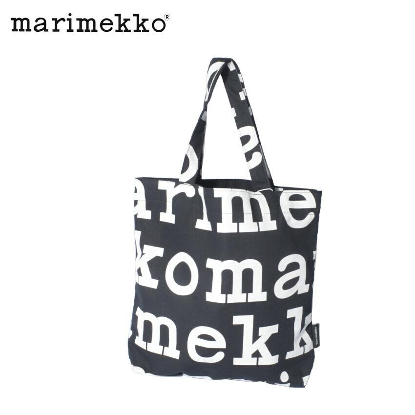marimekko（マリメッコ） トートバッグ LOGO NOTKO MARIMEKKO 47312 黒