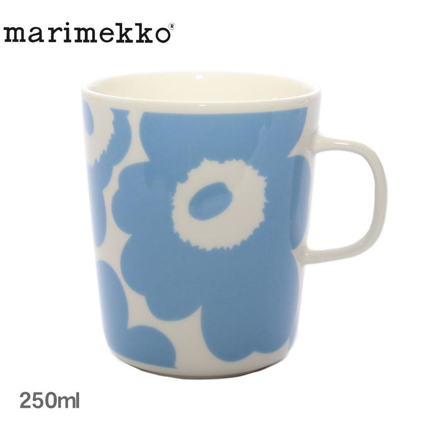 ストアー マリメッコ 食器 マグカップ 250ml MARIMEKKO 70741 ブルー 青 ホワイト 白 マグ コップ コーヒーカップ ウニッコ  花柄 discoversvg.com