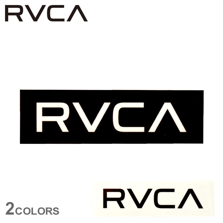 RVCA（ルーカ） （ネコポス配送） プリントステッカー BIG RVCA W80