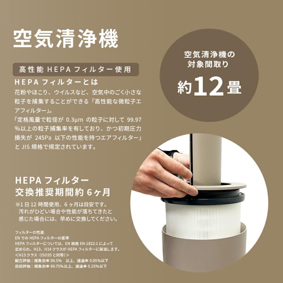 サファイア 多機能ファン SMART FAN 4 IN 1 SAPPHIRE SF4-1 ベージュ