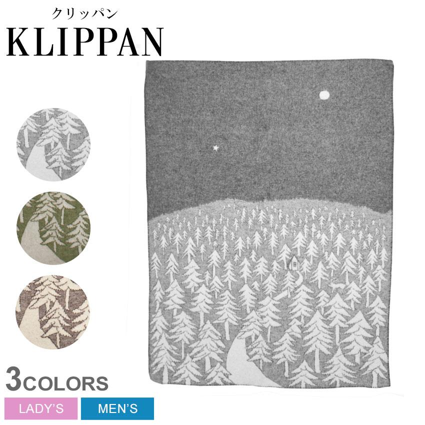 KLIPPAN（クリッパン） ファブリック ウール シングル ブランケット
