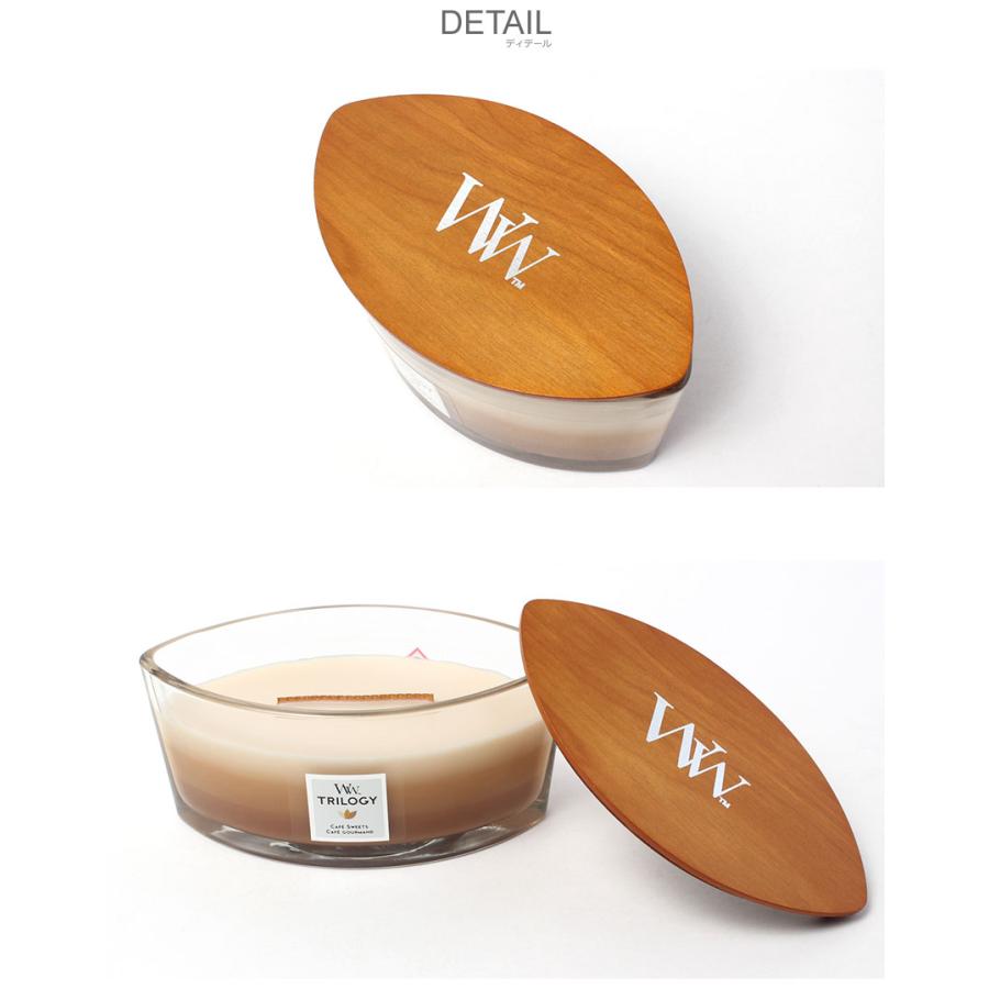 WoodWick（ウッドウィック） アロマキャンドル トリロジーハース