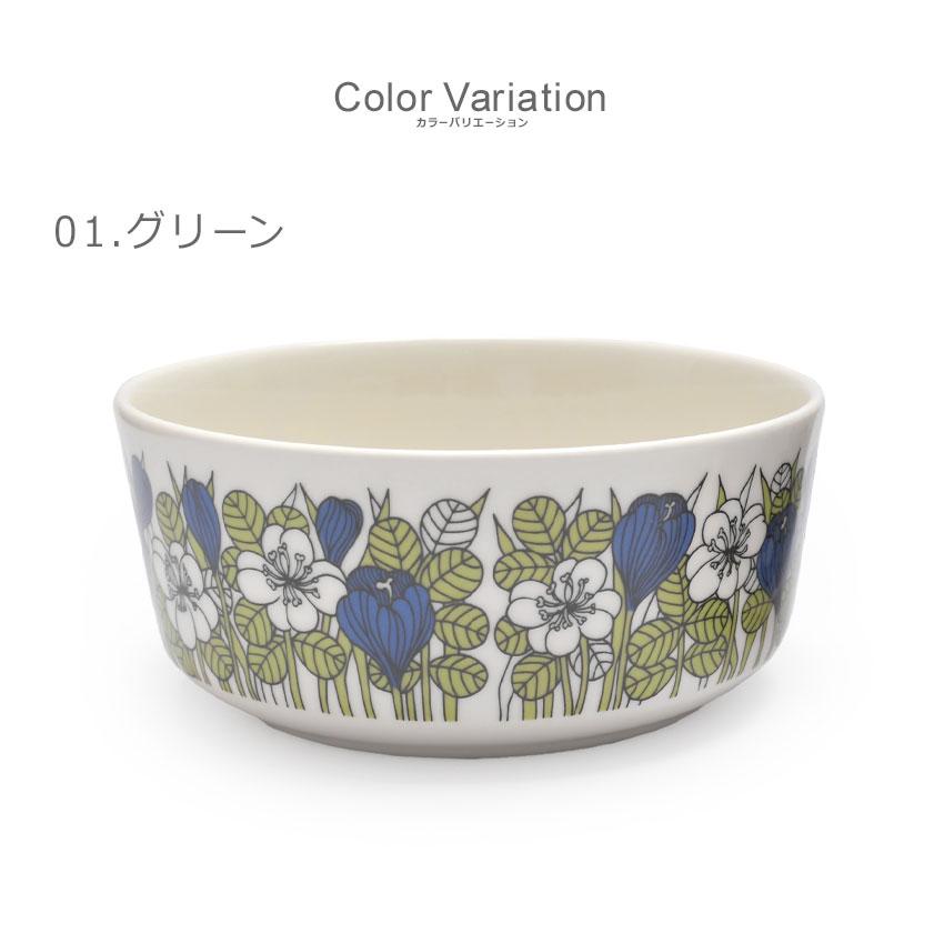 ARABIA　アピラ　クローバー柄 陶器ボウル arabia apila oval bowl | retro number