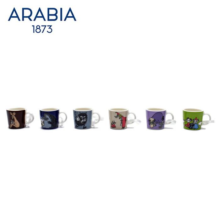 ARABIA（アラビア） ミニマグ ムーミン ミニマグ6ピースセット
