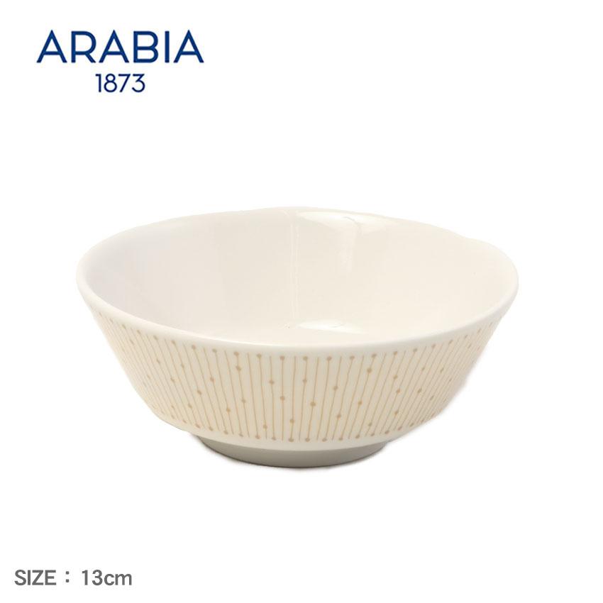 Arabiaの古い　白いボール ARABIA（アラビア） 食器 マイニオ・サラストゥスボール13cm ARABIA
