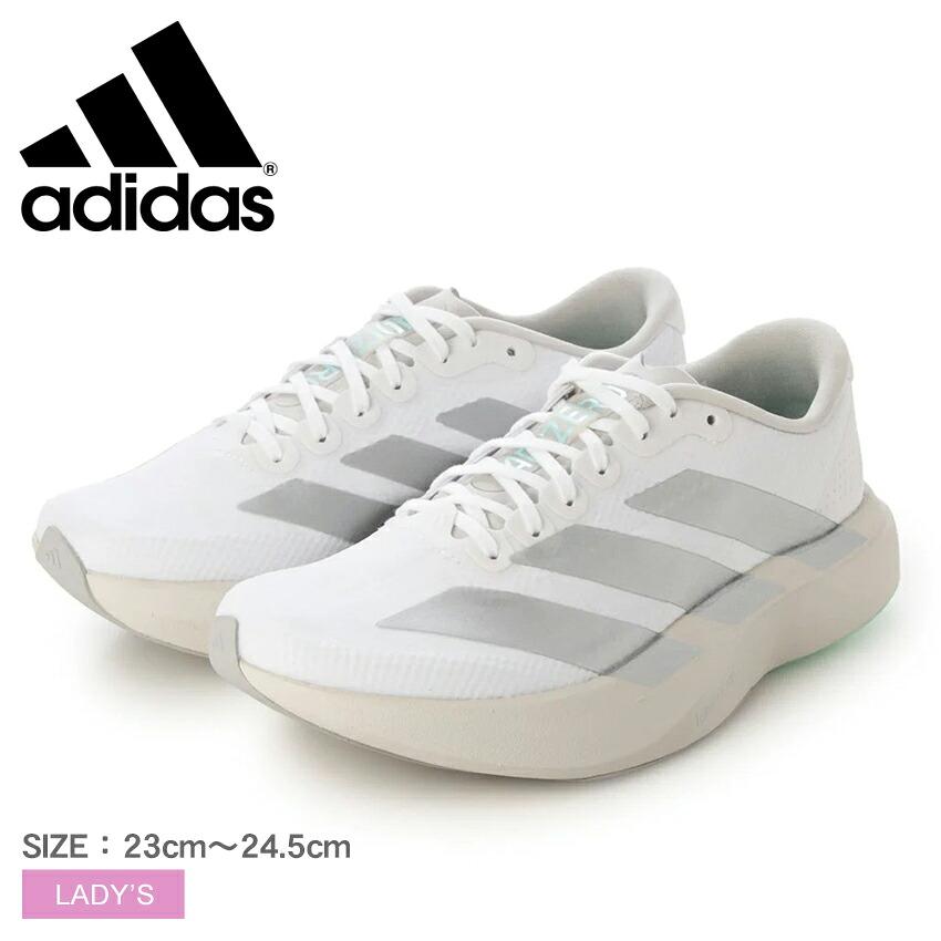 ◾️アディゼロ◾️レディースシューズ◾️BOA◾️24.5◾️練習にて1度使用 adidas（アディダス） ランニングシューズ レディース アディゼロ Evo