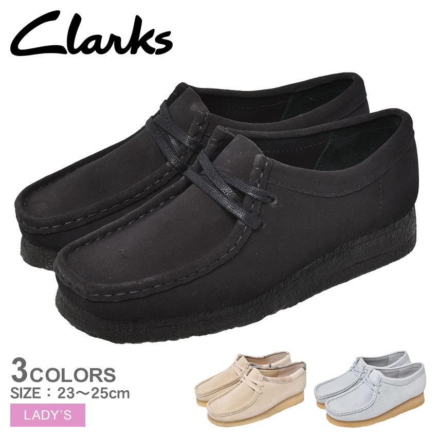Clarks（クラークス） カジュアルブーツ レディース ワラビー ブラック