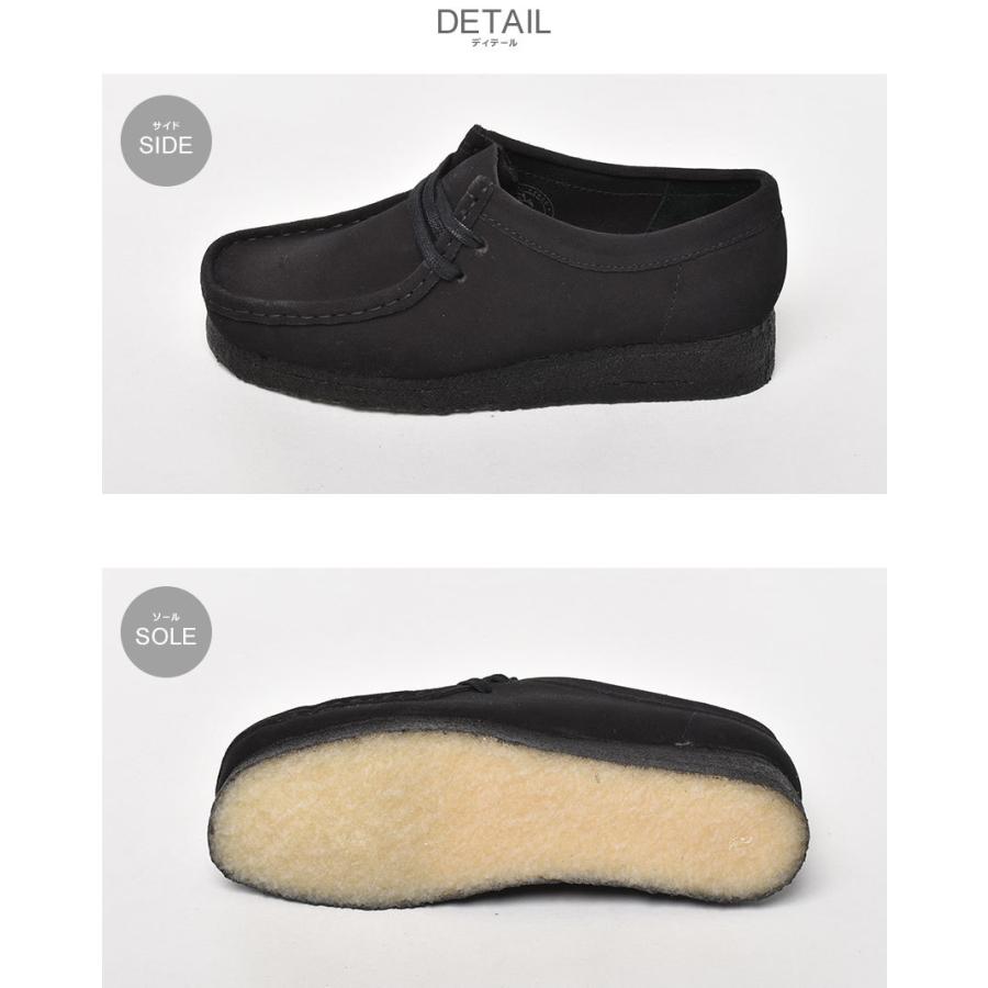 Clarks（クラークス） カジュアルブーツ レディース ワラビー ブラック