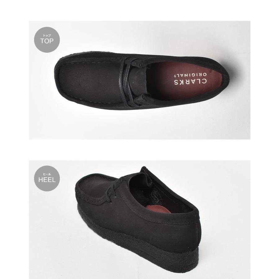 Clarks（クラークス） カジュアルブーツ レディース ワラビー ブラック