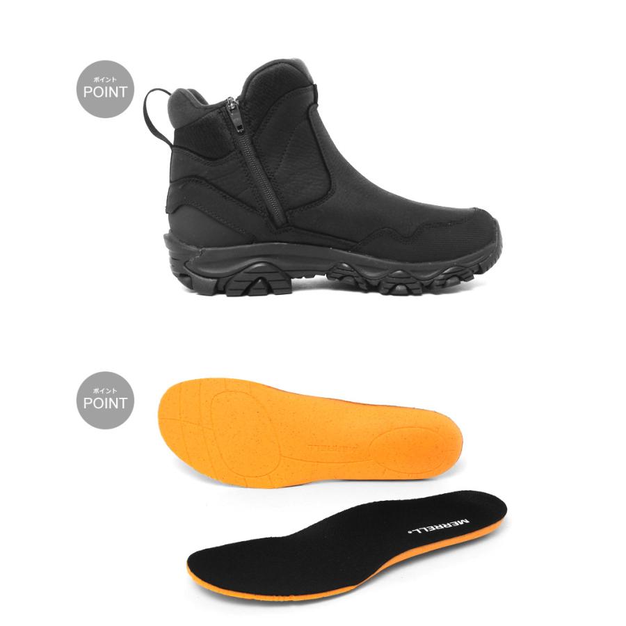 MERRELL（メレル） ブーツ メンズ MERRELL J037199 ブラック 黒 靴