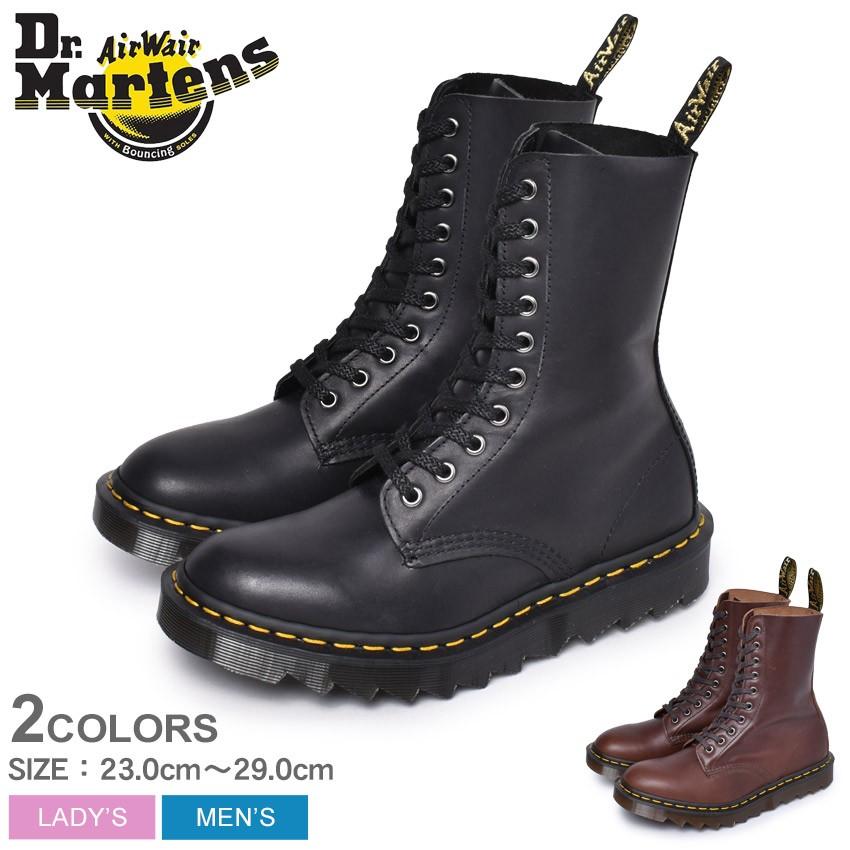 送料無料 ドクターマーチン 1490リップル 10ホールブーツ メンズ レディース 25298197 25301001 DR．MARTENS｜z-mall