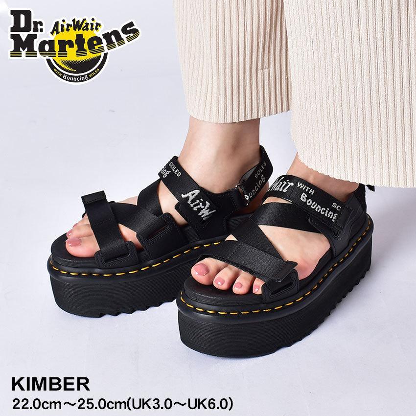 新発 ドクターマーチン サンダル レディース Dr Martens Kimber シューズ ベルト ストラップ おしゃれ 人気 厚底 ブランド 人気ブランドを Www Tiebreak Fr