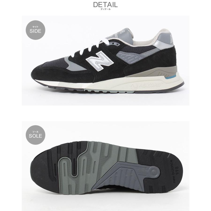 ニューバランス　U998BL New Balance U998BL BLACK（ニューバランス U998BL-ブラック） | atmos
