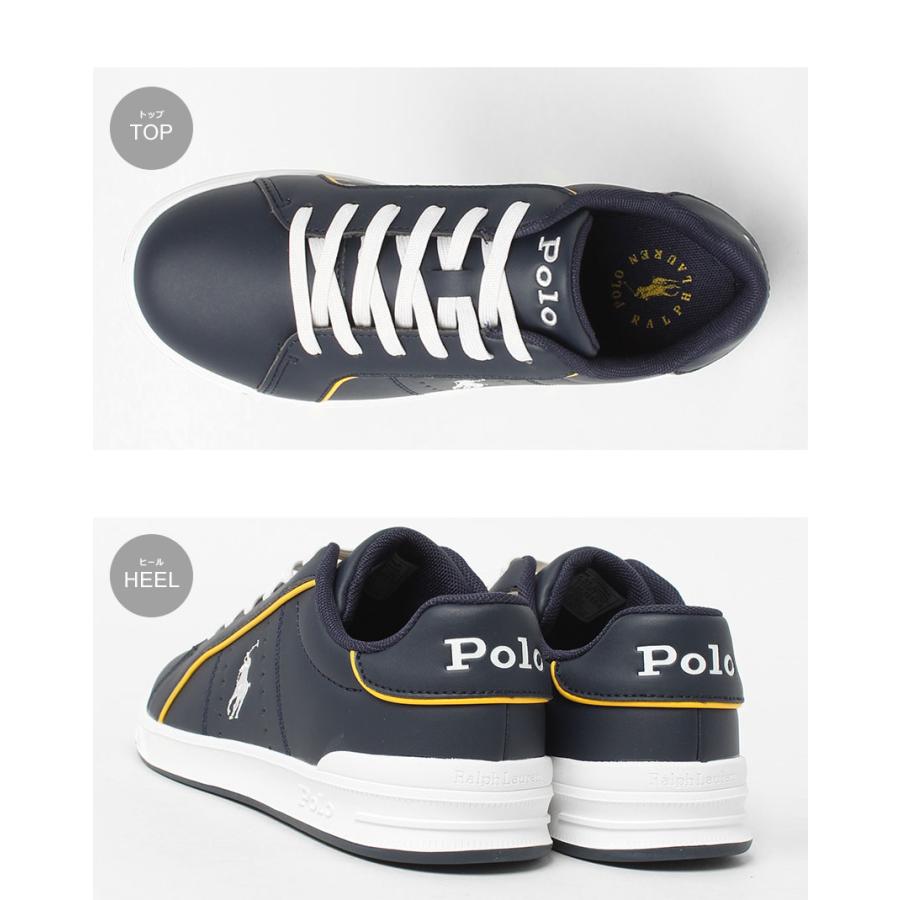 美品ポロラルフローレンキッズシューズ24センチ POLO RALPH LAUREN ポロ ラルフローレン スニーカー レディース