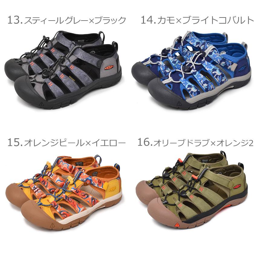 KEEN（キーン） サンダル レディース キッズ ジュニア 子供 ブラック
