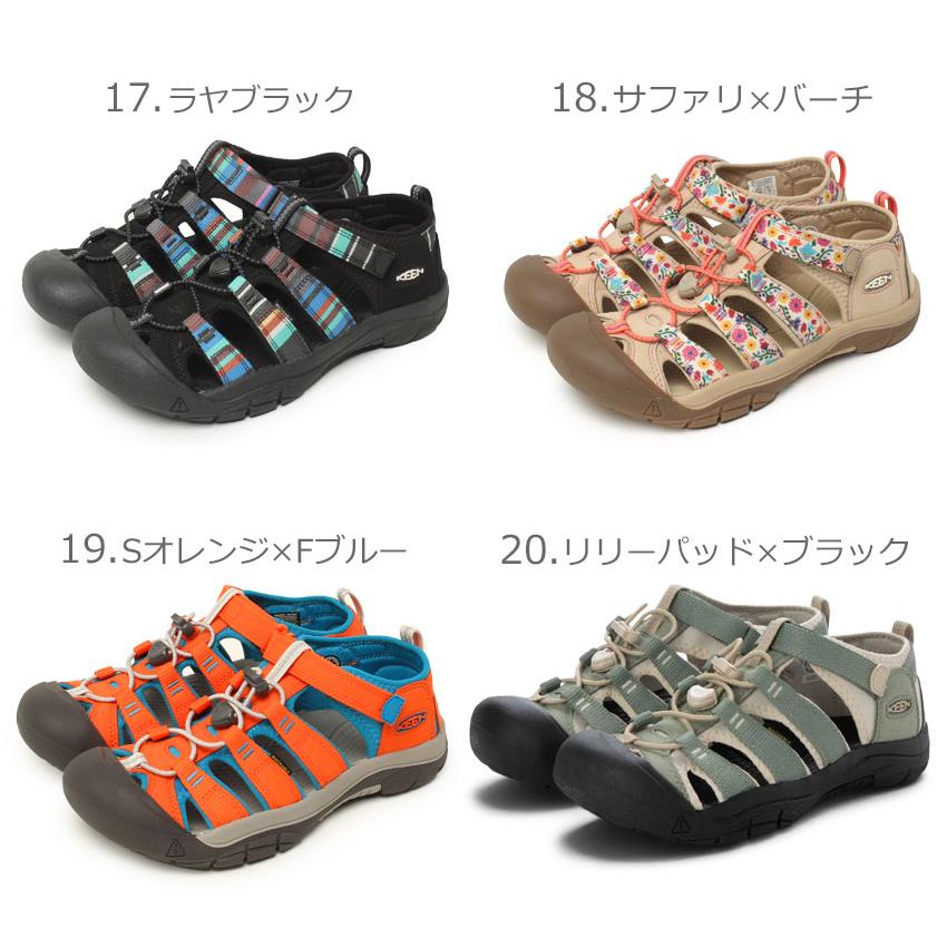 KEEN スポーツサンダルターコイズブルー 24センチ KEEN（キーン） サンダル レディース キッズ ジュニア 子供 ブラック