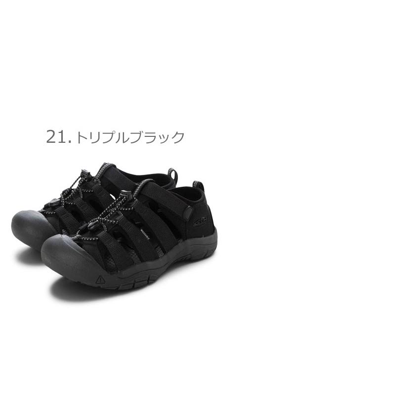 KEEN（キーン） サンダル レディース キッズ ジュニア 子供 ブラック