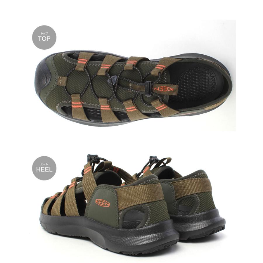 KEEN クライミングシューズ ブラウン/グリーン KEEN（キーン） サンダル メンズ KEEN 1030387 1030389 グリーン 緑