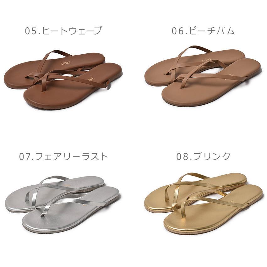TKEES ティキーズ サンダル レディース RILEY ブラウン ピンク
