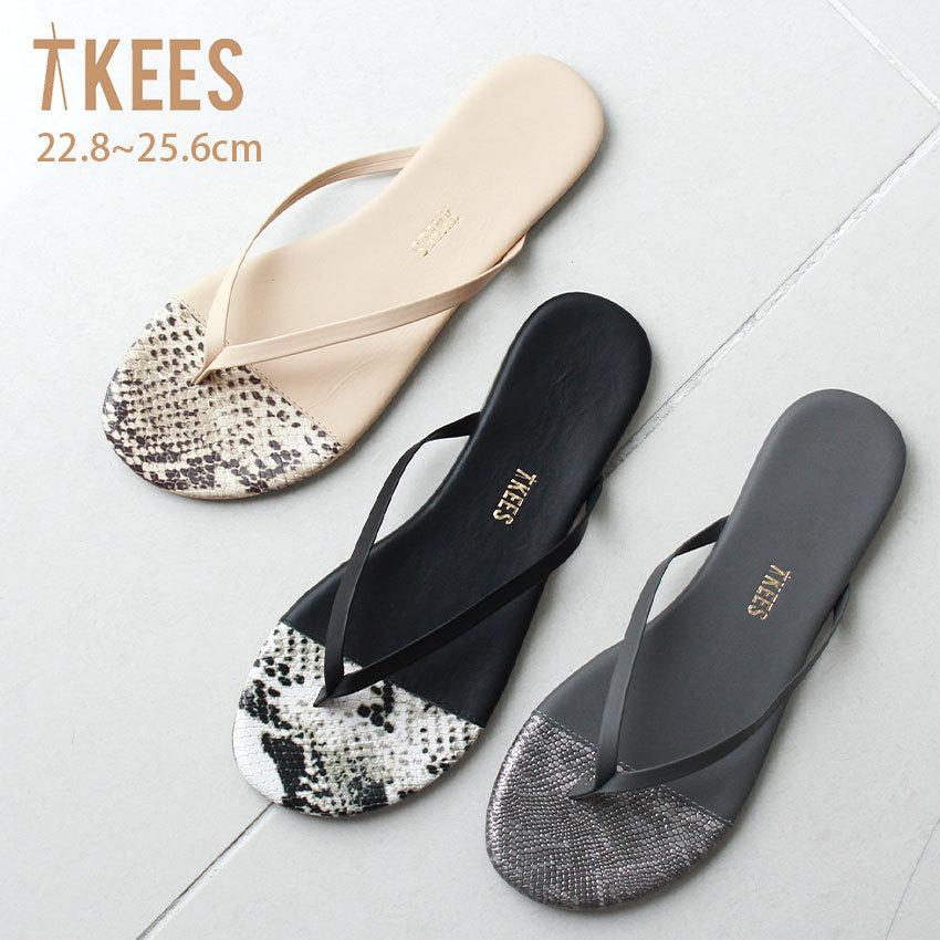 TKEES（ティキーズ） サンダル レディース FRENCH TIPS TKEES ロゴ