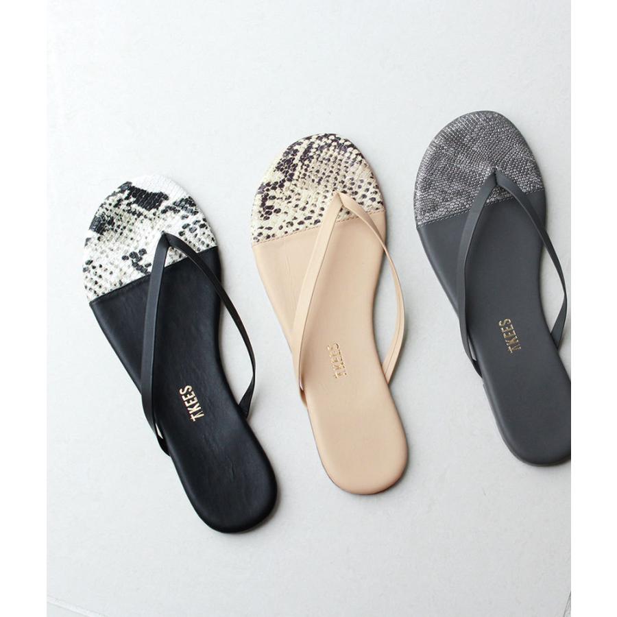 TKEES（ティキーズ） サンダル レディース FRENCH TIPS TKEES ロゴ