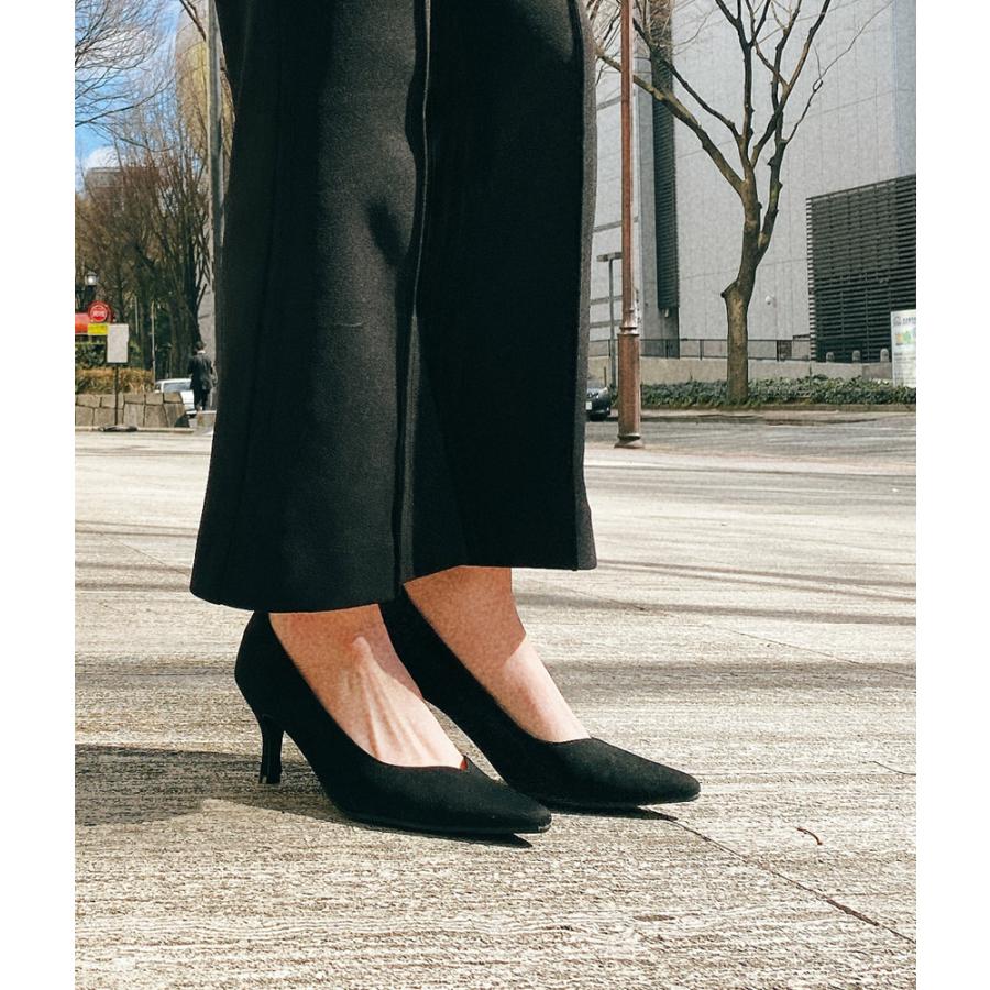 パンプス レディース 6.5cmヒールVカットパンプス トドス TODOS TO-338 痛くない 6.5cmヒール 美脚 | todos | 03