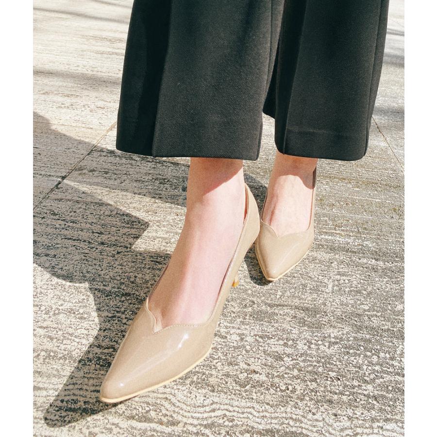 パンプス レディース 6.5cmヒールVカットパンプス トドス TODOS TO-338 痛くない 6.5cmヒール 美脚 | todos | 05