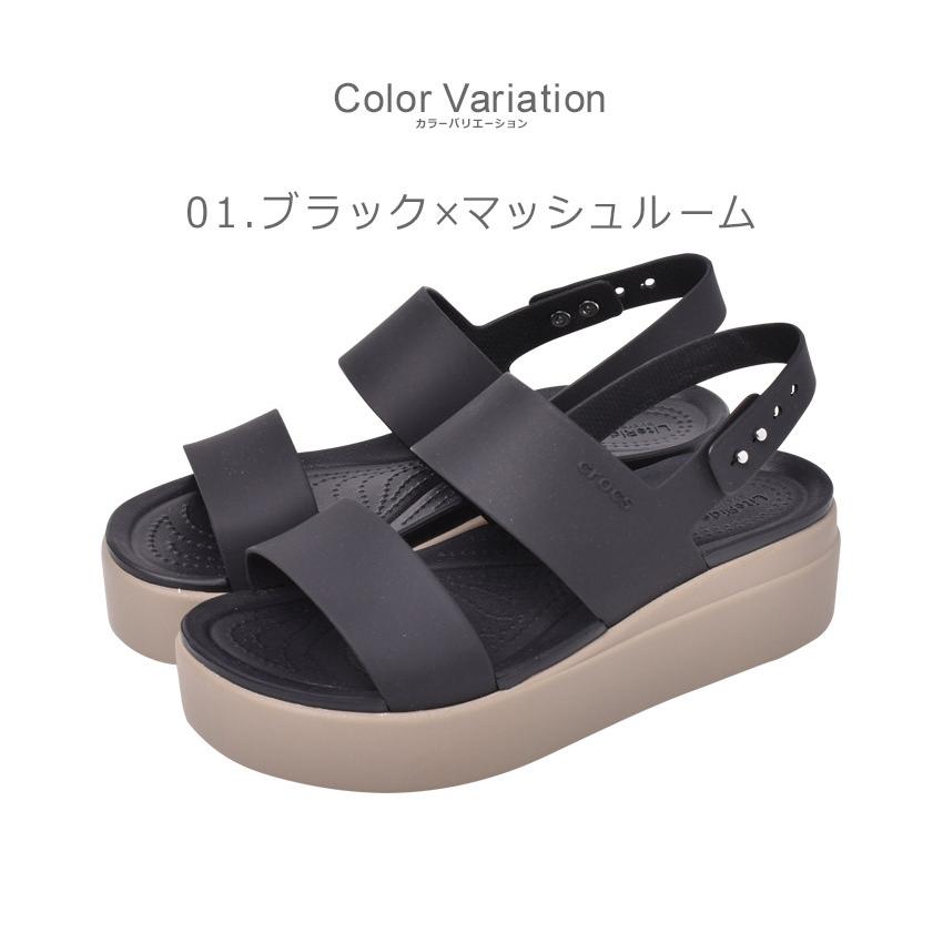 クロックス レディース 女性用 サンダル Crocs Brooklyn Low Wedge ストラップ 厚底 ヒール ウェッジソール 靴 冬 1239 0269 Z Mall ヤフーショッピング店 通販 Yahoo ショッピング