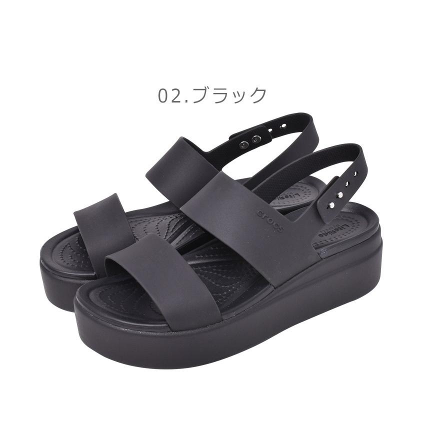 クロックス レディース 女性用 サンダル Crocs Brooklyn Low Wedge ストラップ 厚底 ヒール ウェッジソール 靴 冬 1239 0269 Z Mall ヤフーショッピング店 通販 Yahoo ショッピング