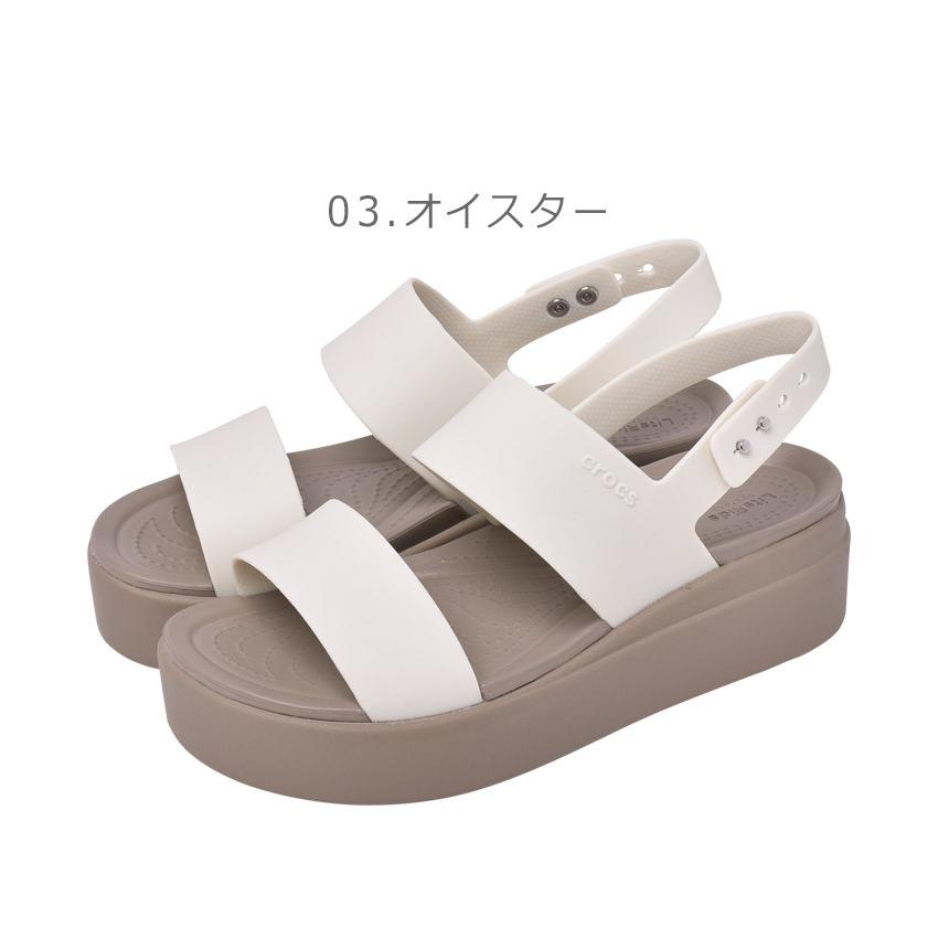 クロックス レディース 女性用 サンダル Crocs Brooklyn Low Wedge ストラップ 厚底 ヒール ウェッジソール 靴 冬 1239 0269 Z Mall ヤフーショッピング店 通販 Yahoo ショッピング