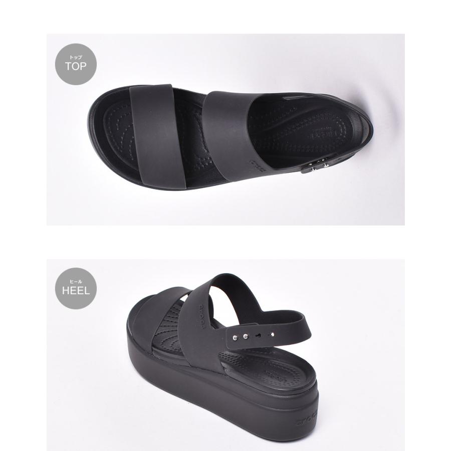クロックス レディース 女性用 サンダル Crocs Brooklyn Low Wedge ストラップ 厚底 ヒール ウェッジソール 靴 冬 1239 0269 Z Mall ヤフーショッピング店 通販 Yahoo ショッピング