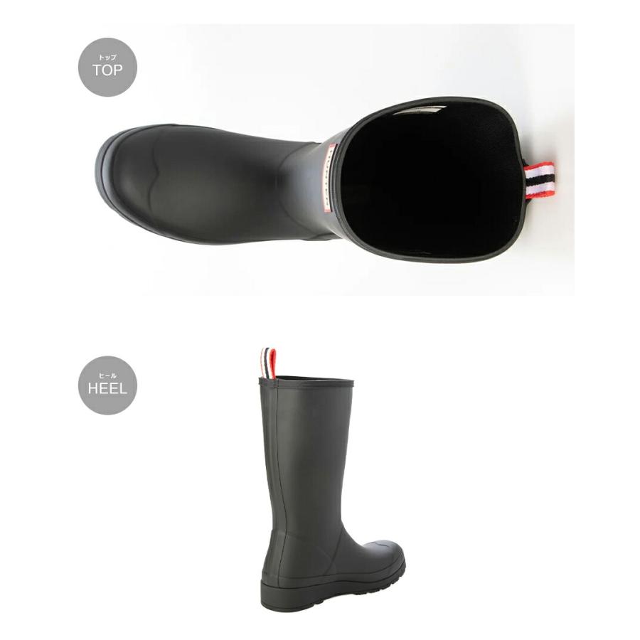 HUNTER（ハンター） レインブーツ レディース WOMENS PLAY TALL BOOT