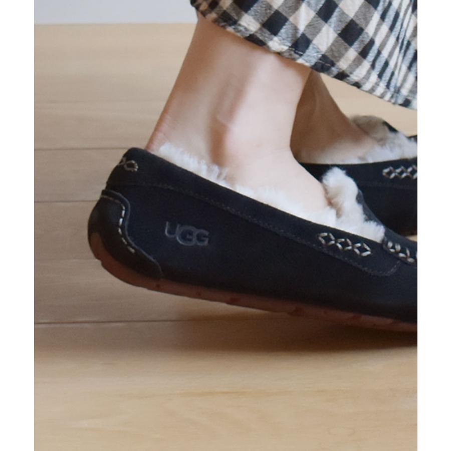UGG（アグ） モカシン レディース アンスレー UGG 1106878 ブラック 黒