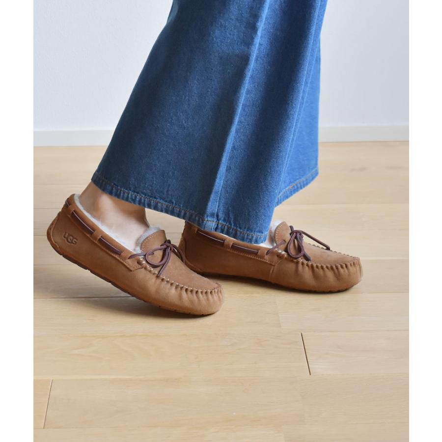 UGG（アグ） モカシン レディース UGG 1107949 ブラック 黒 ブラウン