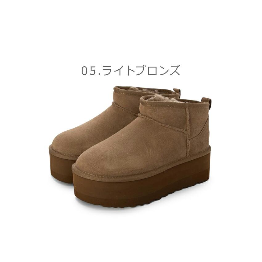 UGG（アグ） ブーツ レディース CLASSIC ULTRA MINI PLATFORM UGG