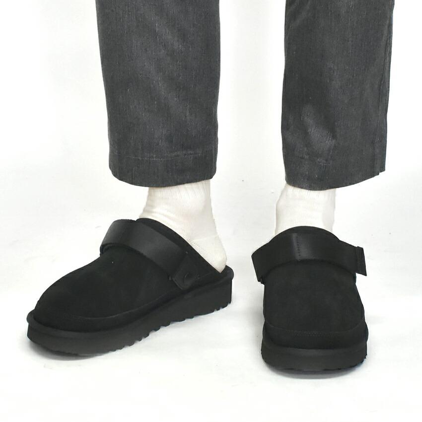 UGG（アグ） サンダル メンズ UGG 1166915 ブラック 黒 ブラウン 茶 靴