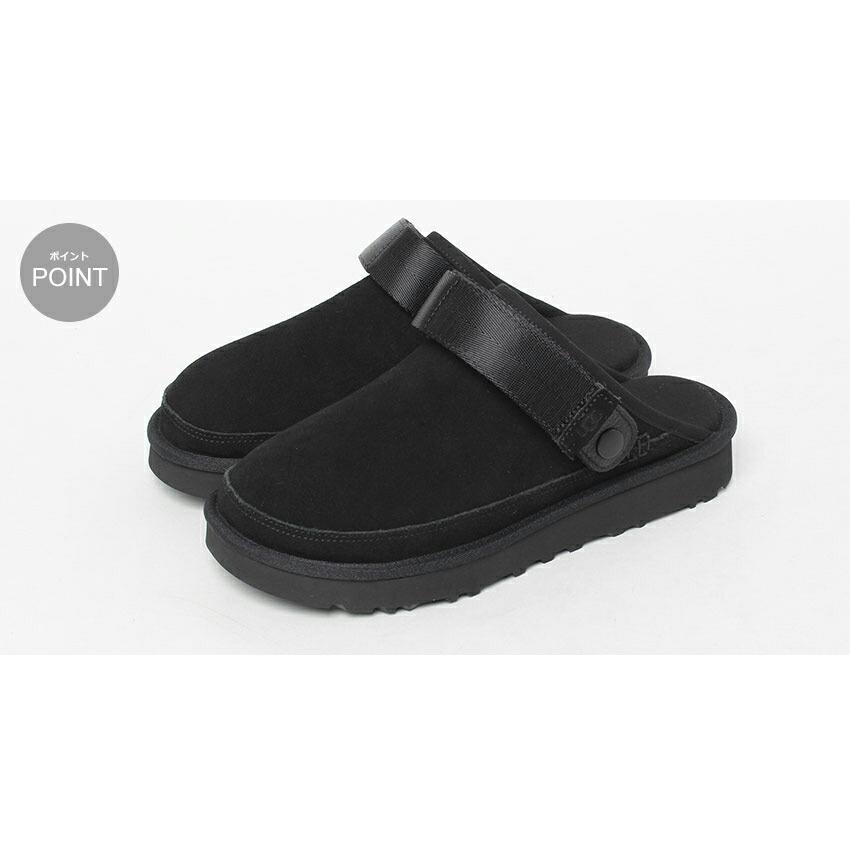 UGG冬用サンダル UGG（アグ） サンダル メンズ UGG 1166915 ブラック 黒 ブラウン 茶 靴