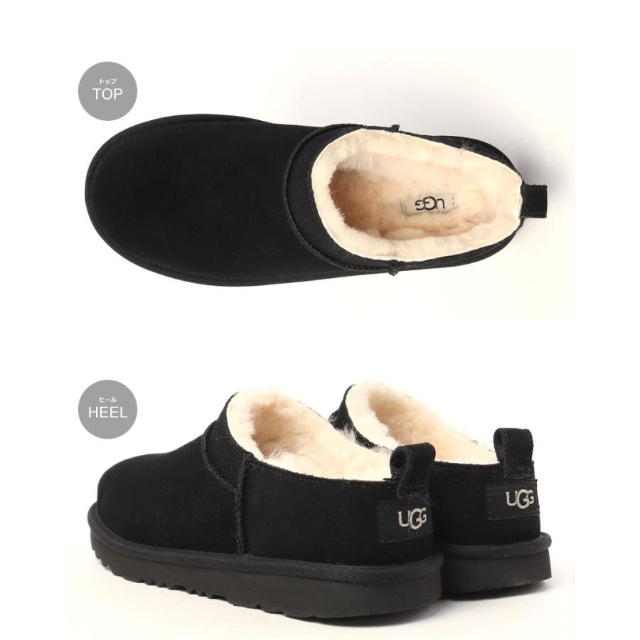 UGG（アグ） スリッポン レディース クラシック マイクロ UGG 1174410K