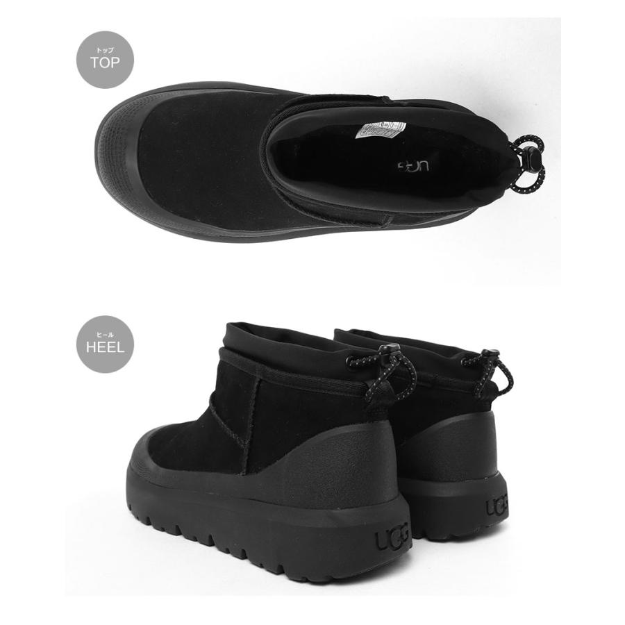 UGG（アグ） ショートブーツ メンズ CL ウルトラ ミニ ウェザー