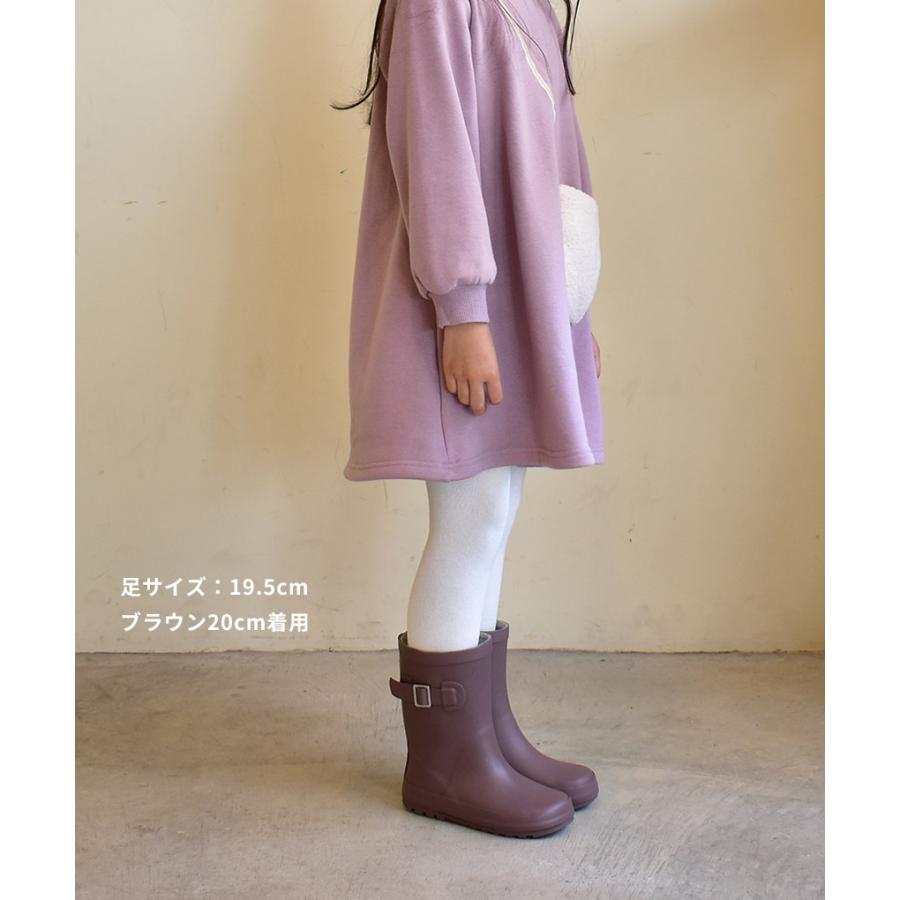 レインブーツ ショート丈 キッズ ジュニア 子供用 KP-009 雨 雪 靴